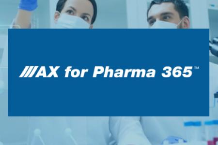 Corporate website for AX for Pharma 365